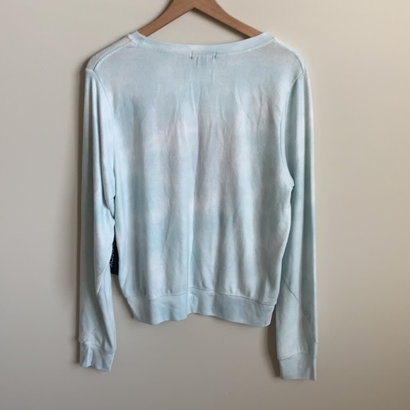 Wildfox Heartfelt Tie Dye Baggy Beach Sweatshirt Sz Medium NWT - Picture 5 of 6